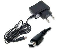 CABLEPELADO - Caricatore USB Compatibile con Console 3DS, 2DS, DSi, New 3DS, Alimentatore CA, Colore Nero