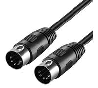cablepelado Cavo stereo AUDIO DIN 5 poli maschio 2 m nero