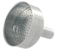 CABLEPELADO Imbuto per Caffettiera Moka Italiana, Filtro e Ricambio, Contenitore Caffè in Alluminio, Diametro 8,4 cm, per 12 Tazze