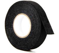 CABLEPELADO Nastro isolante in tessuto nero 19 mm x 15 m | Resistente al calore e alle abrasioni | Alta adesione | Ideale per Automotive, Elettricità ed Elettronica
