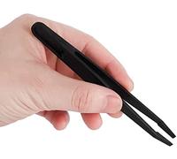 CABLEPELADO Pinzas antiestáticas | Pinza de precisión de plástico multifuncional | Punta Plana | No Son Magnéticas | Resistentes al calor 180° | Apto para electrónica, Joyería, Laboratorio