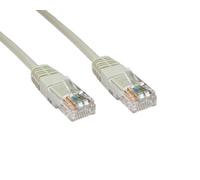 Cables Direct 0.25m Cat6, M - M cavo di rete 0,25 m U/UTP (UTP) Grigio