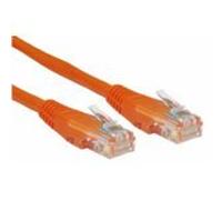 Cables Direct 0.5m Cat5e Cavo di Rete 0,5 m U/UTP (UTP) Arancione - Cavi di Rete (0,5 m, Cat5e, U/UTP (UTP), RJ-45, RJ-45, Orange)