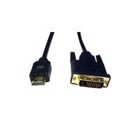 Cables Direct 10m HDMI-DVI-D Nero (CDL 10m HDMI To DVI D Cable)