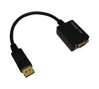 CABLES DIRECT - 15CM DSPY PRT M-HD15 VGA F BLK ADP NUOVO