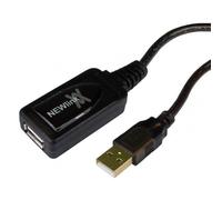 Cables Direct 15m USB 2.0 Active Repeater cavo USB 0,48 Gbit/s Nero (CDL 15m USB