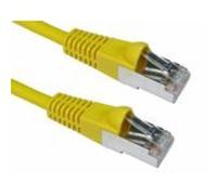 Cables Direct 2m CAT6a, M - M Cavo di Rete S/FTP (S-STP) Giallo - Cavi di Rete (M - M, 2 m, Cat6a, S/FTP (S-STP), RJ-45, RJ-45, Giallo)