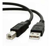 Cables Direct 3 M USB 2.0 3 m USB A USB B Nero Cavo USB - Adattatore USB (3 M, USB A, USB B, Maschio/Maschio, Nero, 480 mbit/s)