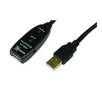 Cables Direct 30m USB 2.0 A/A cavo USB USB A 0,48 Gbit/s Nero (CDL 30m USB 2.0 A