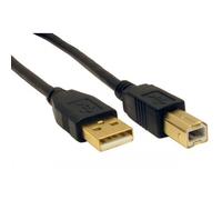 Cables Direct 3m USB 2.0 AM-BM Cavo USB A USB B Nero - Cavi USB (3 m, USB A, USB B, 2.0, Male Connector/Male Connector, Nero)