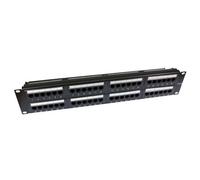 Cables Direct 48 port Cat5e patch panel 2U (CDL 48 Port NL Cat5e Patch Panel)