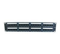 Cables Direct 48 Port Cat6 Patch Panel 2U (CDL 48 Port NL Cat6 Patch Panel)