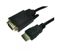 Cables Direct 77HDMI-VGCAB011 cavo e adattatore video 1 m HDMI VGA [D-Sub] Nero