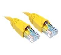 Cables Direct B5-100Y 0.5m Cat5e U/UTP (UTP) Giallo Cavo di Rete - Cavo di Rete (0,5 m, Cat5e, U/UTP (UTP), RJ-45, RJ-45, Giallo)