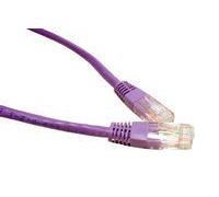 Cables Direct Cat5e UTP 0.25m Cavo di Rete 0,25 m Porpora - Cavi di Rete (0,25 m, RJ-45, RJ-45, Violet)
