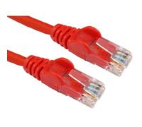 Cables Direct Cat6, 2m, LSOH Cavo di Rete U/UTP (UTP) Rosso - Cavi di Rete (2m, LSOH, 2 m, Cat6, U/UTP (UTP), RJ-45, RJ-45, Rosso)