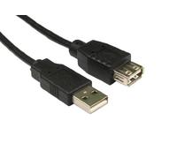 Cables Direct CDL-020 Cavo USB 0,5 m USB A Nero