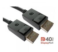Cables Direct CDLDP40-01 cavo DisplayPort 1 m Nero (CDL 1m DisplayPort v2.1 DP40