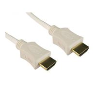 Cables Direct HDMI, 5m cavo HDMI HDMI tipo A [Standard] Bianco (CDL 5m High Spee