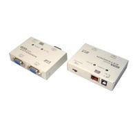 Cables Direct KVM-VGAXT moltiplicatore di rete Ricevitore e trasmettitore di ret