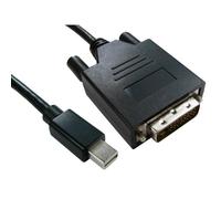 Cables Direct Mini DisplayPort - DVI, 1m DVI-D Nero (CDL 1m Mini DisplayPort to