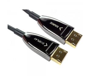 Cables Direct NLDP-AOC020 cavo DisplayPort 20 m Nero (CDL 20m DisplayPort v1.4 A