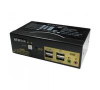 Cables Direct NLKVMDP-22DBL switch per keyboard-video-mouse [kvm] Nero (CDL 2POR