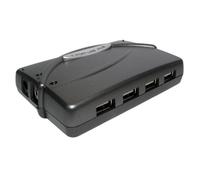 Cables Direct NLUSB2-222 hub di interfaccia 480 Mbit/s Nero (CDL 4 Port USB2.0 H
