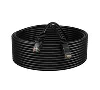 Cables Direct Online Cat6 Cavo patch Ethernet RJ45 per reti PS4 Xbox modem router PC laptop Smart TV Nero 100ft