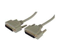 Cables Direct SL-105 cavo seriale Beige 5 m 25-p M (CDL 5m D25 [M] to D25 [M] Se