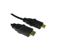 Cables Direct Swivel HDMI High Speed w/ Ethernet, 1m cavo HDMI HDMI tipo A [Stan