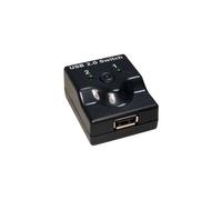 Cables Direct USB 2.0 2 Port Mini Switch Nero (CDL 2 Port USB2.0 Mini Switch)