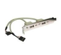 Cables Direct USB2-120 cavo USB interno (CDL 2 Port USB 2 PCI Bracket+5 Pin)