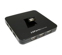 Cables Direct USB2-3010HUB hub di interfaccia 480 Mbit/s (CDL 10 Port USB2.0 Hub