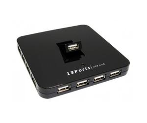 Cables Direct USB2-3013HUB hub di interfaccia 480 Mbit/s (CDL 13 Port USB2.0 Hub