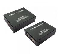 Cables Direct USB2-EXT4P moltiplicatore di rete Ricevitore e trasmettitore di rete (150m USB 2.0 Over Ethernet Extender - 4 Ports)