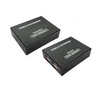 Cables Direct USB2-EXT4P moltiplicatore di rete Ricevitore e trasmettitore di rete (150m USB 2.0 Over Ethernet Extender - 4 Ports)