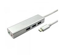 Cables Direct USB3C-3PHUB-AUD hub di interfaccia USB 3.2 Gen 1 [3.1 Gen 1] Type-