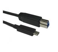 Cables Direct USB3C-981B cavo USB USB 3.2 Gen 2 [3.1 Gen 2] 1 m USB B USB C 10 G