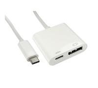 Cables Direct USB3C-DPCAB-WPD adattatore grafico USB 3840 x 2160 Pixel Bianco (C