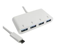 Cables Direct USB3C-HUB4BP hub di interfaccia USB 3.2 Gen 2 [3.1 Gen 2] Type-C 5