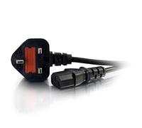 Cables To Go 2m Universal Power Cord (BS 1363)