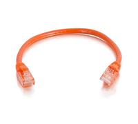 Cables To Go, Cavo di Rete Patch antigroviglio, Cat5e 350mhz, 2m, colore: Arancione