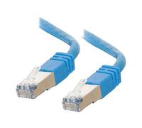 Cables To Go Cavo Patch - RJ-45 (M) - RJ-45 (M) - 1 m - STP - CAT 5e 83770, colore: Blu