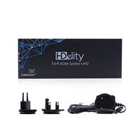 Cablesson 1X4 HDMI 2.0 Splitter con EDID (18G) 4K 1x4 Ports Converter Full Ultra HD, 1080 4K 3D EDID per Xbox One, PS4 Sky Box Fire Stick, Lettore Dvd, HDTV