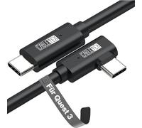 CABLETEX 5 metri per Oculus Quest 2 Link Cavo USB C | USB 3.2 per Meta Oculus Quest, Occhiali VR, MacBook Pro e Smartphones - Nero