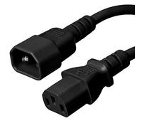 Cablewholesale 3-Feet Computer prolunga del Cavo di Alimentazione Black 3 ft