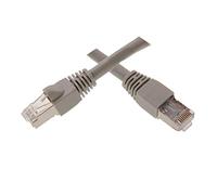 Cablewholesale CAT6 donna grigio Ethernet patch cable, Snagless/Molded Boot, 3 m