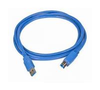 CableXpert 1,83 m - USB A - USB B - Maschio/Maschio - 5000 Mbps - Blu CCP-USB3-AMBM-6 NEW