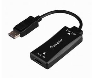 CABLEXPERT Active 4K 30Hz HDMI Female to DisplayPort maschio adapter cable 0,15 m, black marca